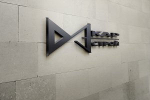 Логотип строительной компании Дэкарстрой