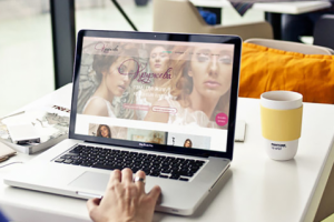 Сайт-каталог для свадебного салона Кружева