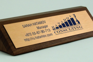 Фирменный стиль "Hatamov Consulting@", Израиль