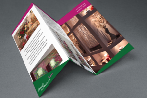 Разработка рекламного буклета (лифлет)