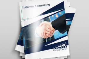 Маркетинг-кит на русском и иврите для Hatamov Consalting,Израиль