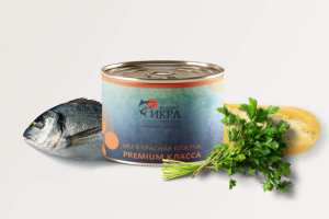 Разработка этикетки для баночек икры