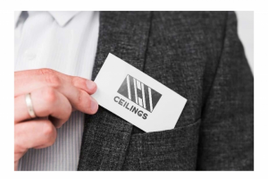 Презентация логотипа для потолочных покрытий.