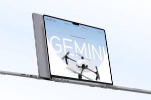 Промо-сайт квадрокоптер Gemini