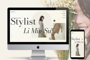 Дизайн концепт для стилиста