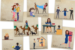 Иллюстрации для соц.сетей юриста