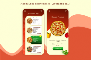 Мобильное приложение "Доставка еды"