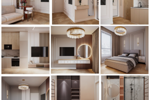 Визуализация квартиры 35,7м2