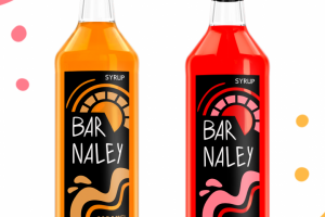 Дизайн упаковки сиропа "Barnaley"