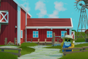 Разработка 3D сцены Фермер