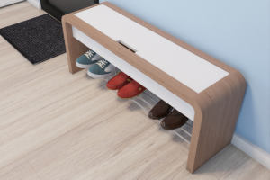 Создание  3D дизайна Тумбы в прихожую