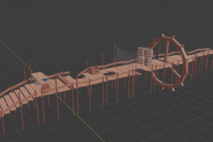 Создание 3D площадки для Runner