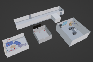 Разработка 3D моделей для проекта The Vent