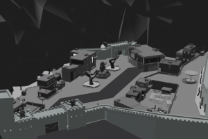 Создание 3D Моделей для города проекта HamstersWar