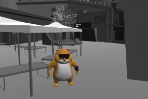 Разработка анимации покоя хомяка