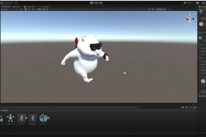 Разработка анимации бега хомяка