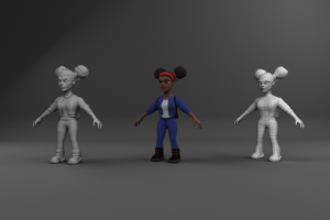 3D персонаж для проекта Neverlands