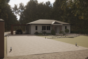 3D визуализация дома