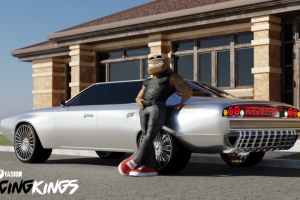 Постер прототипа игры RacingKings