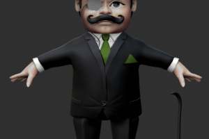 3д персонаж