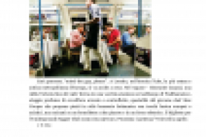 A LONDRA SI VA A CENA IN UN RISTORANTE DEL... TUBE