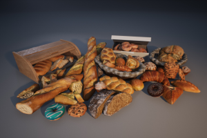 Food props: Bakery