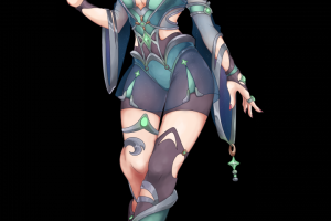 Персонаж в аниме стиле