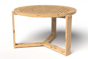 Стол из натурального дерева