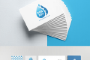 Разработка логотипа и фирменного стиля для компании ВодХоз