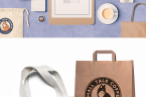 Разработка логотипа и фирменного стиля для кофейни