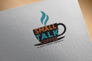 Разработка логотипа для кофейни Small Talk Coffee