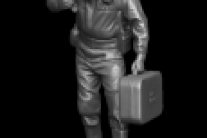 3d модель горноспасателя