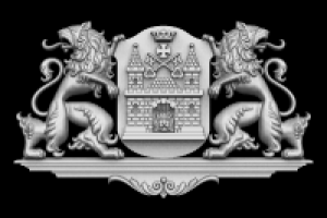 Герб Риги, 3d модель