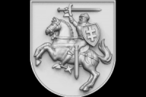 Герб Литвы, 3d модель