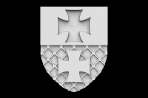 Герб города Эльблонг (Польша), 3d модель