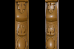 Модель для станка с ЧПУ