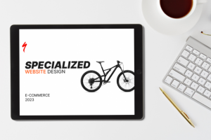 Дизайн магазина велосипедов SPECIALIZED