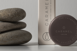 логотип карамель