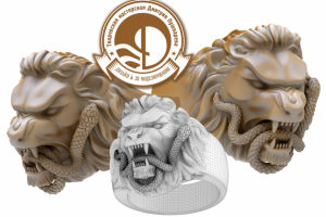 3d модель перстня