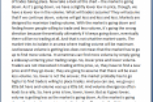 Chart Basics and Price Action