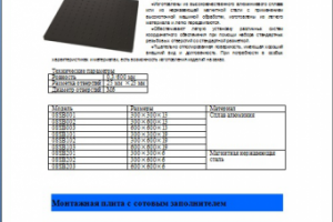Перевод каталога оптических столов