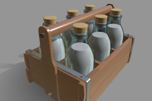 Молочный контейнер