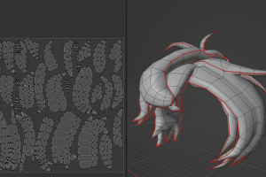 Прическа для игрового персонажа