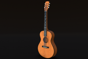 Classical acoustic guitar model