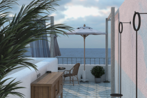 Закрытое кафе. Октябрь.