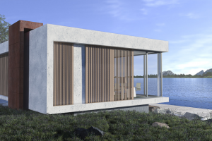 Дом на берегу озера