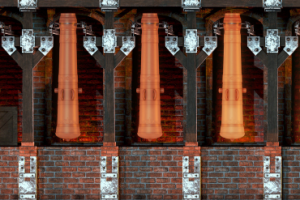 Metallurgy Scene for Moscow Circle of Light Festival