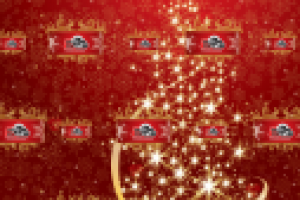 Новогодний пресс-волл