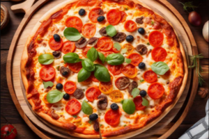 Иллюстрация: "Пицца Pipironni: Вкусовое Изобилие"