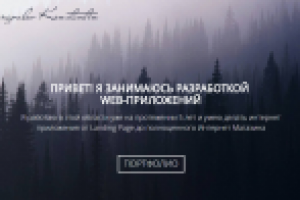 Портфолио на моем сайте